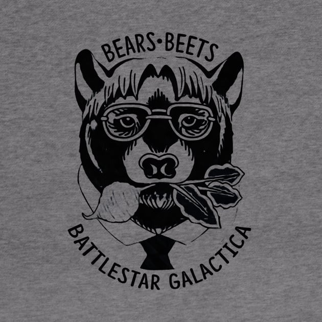 Dwight Schrute Bears Beets and Battlestar Galactica by truefriend